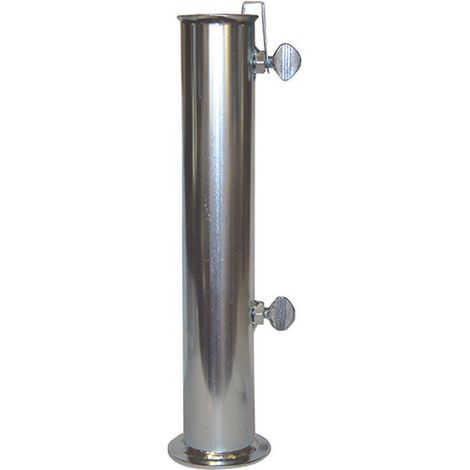 Koem supporto tubolare in ferro zincato   55 mm tubo di ricambio per base ombrellone (1/3)