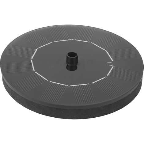 Kit d'accessoires pour fontaine solaire avec pompe et 7 buses pour bain d'oiseaux et jardin. (1/5)