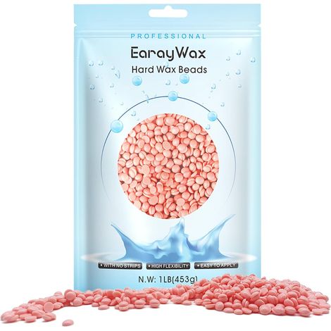 Perles de Cire, de CireDure pour l'épilation 453g - Maillot Brésilien Visage Jambes Sourcils Indolore (1/5)