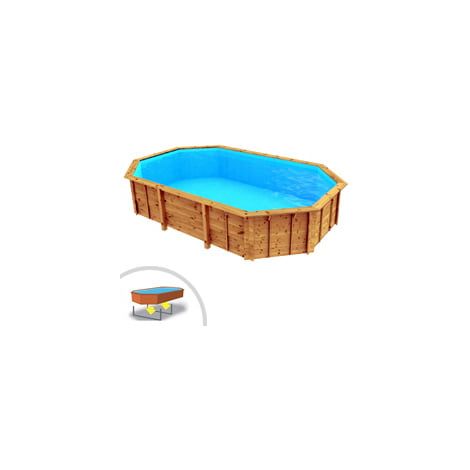 Piscina in legno indipendente ottagonale Riva 607