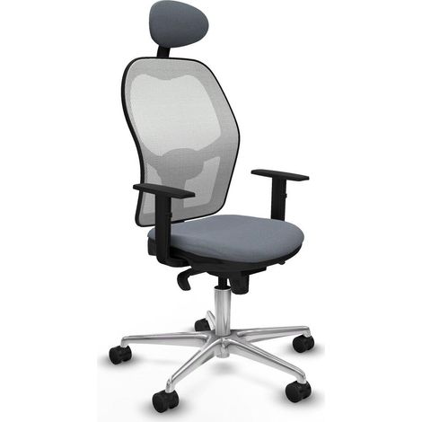 Piqueras-y-crespo Ergonomischer Bürostuhl Grau Komfort (1/3)