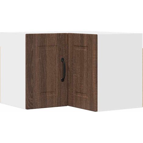 Meuble mural de cuisine,Armoire de cuisine avec étagère Chêne brun 57 x 57 x 40 cm CFW50077 (1/5)