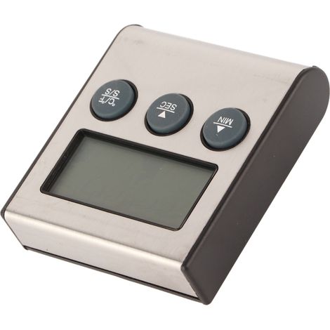 Digitales Kochthermometer mit Sonde, LCD-Anzeige °C/°F, Timer für Grillfleisch (1/5)