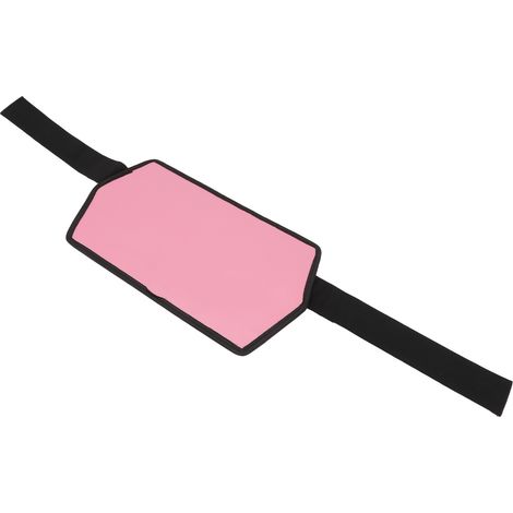 Tragbarer Hüftstreckgürtel, Fitness-Gewichtsgürtel aus PU-Leder, Hüftbrückengürtel für Damen und Herren, Rosa (1/5)