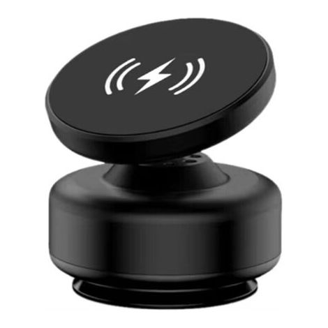 Support téléphone portable voiture absorption sous vide rotation 360 charge magnétique sans fil pour téléphone portable (1/5)