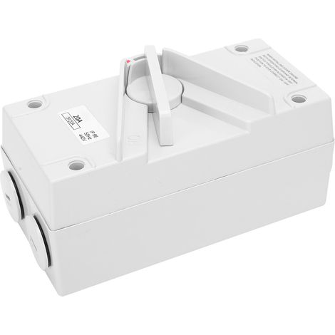 3-poliger wetterfester Trennschalter, industrietauglich, staubdicht und wasserdicht, Trennschalter CF‑3P20A (1/5)