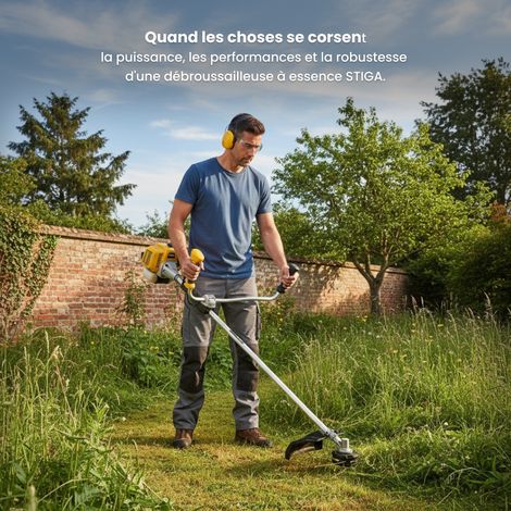 STIGA BC 535 B : La débroussailleuse thermique pour un jardin impeccable