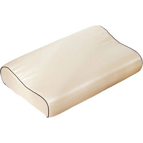 2 Taies d'oreiller en latex, tissu respirant, hypoallergénique, pour oreillers mémoire de forme, adultes et enfants (1/5)