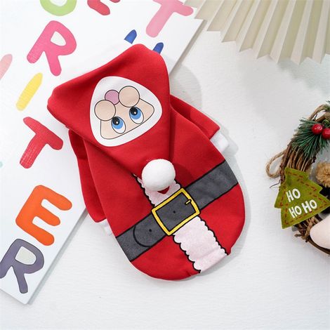 Vetement Animal - Pour Chien Et Chat - En Coton - Pour Automne Et Hiver - Disponible En Tailles S M L - Ornements Festifs (1/4)