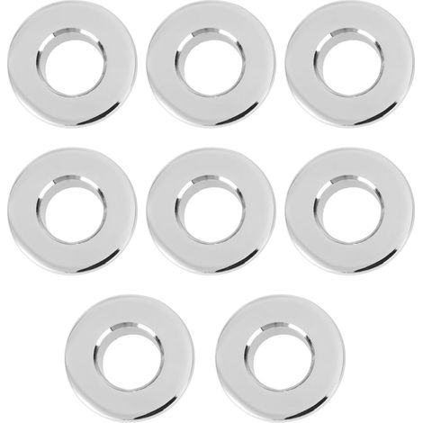 8 Piece Ceramic Sink Stoppers Overflow Ring Practical