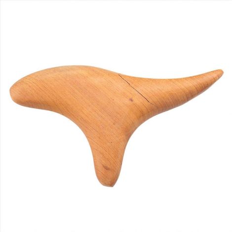 Massagegerät aus Holz zur Entspannung von Körper, Füßen und Nacken und zur Förderung der Durchblutung (1/5)