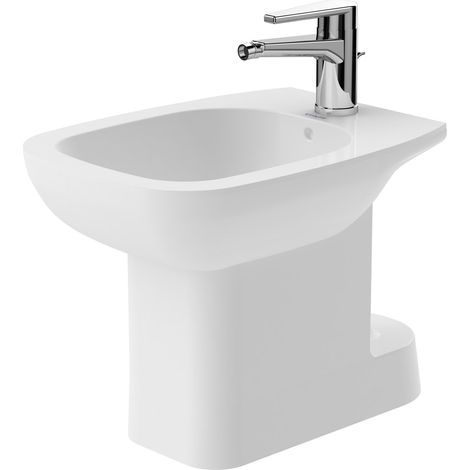 Duravit d-code bidet a pavimento monoforo con troppopieno (senza rubinetteria) (1/4)