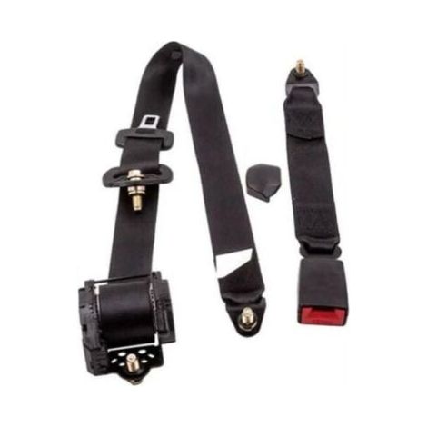 Universel 3 Point Rétractable Ceinture de Sécurité Voiture camion d'autobus Siège ceinture de sécurité du conducteur de voiture à enroulement automatique à trois points (1/4)