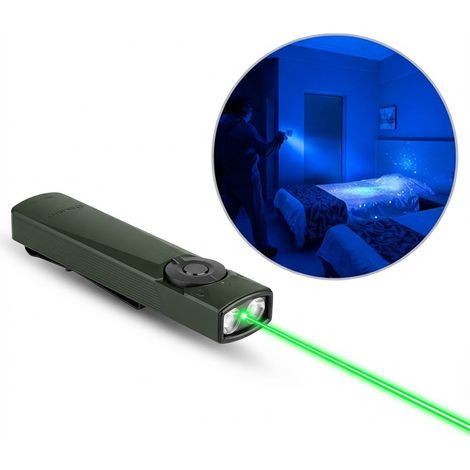 Olight Arkfeld Ultra Class 1 Taschenlampe, olivgrau, CW 1400 lm, 103 m, 11 Tage (1/5)