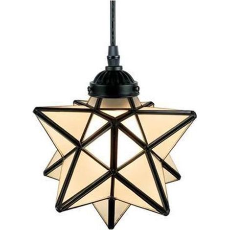Etoile Verre Frotter Pendentif Plafonnier Lumières Loft Lustre Allée Barre de porte Chambre à coucher Restaurant,Frotte (1/4)