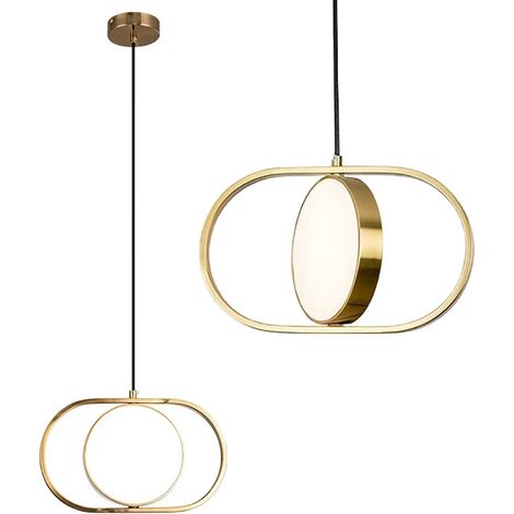 TOOLIGHT HÄNGELAMPE LED APP1555-CP GOLD