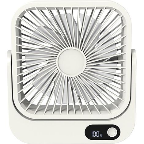 Ventilatore da viaggio magnetico portatile,alimentato da una batteria ricaricabile da 2000 mAh (1/5)