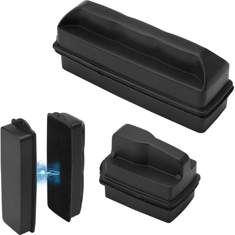 aimant aquarium nettoyage, 2 pièces petit et moyen aimant à algues Nettoyeur d'aquarium, lave vitre magnétique nettoyeur vitre magnetique, nettoyeur de vitres d'aquarium accessoires aquarium (1/5)