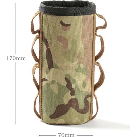Étui pour bouteille de gaz de camping, housse de protection pour cartouche de gaz de barbecue, sac de protection pour bouteille de gaz de pique-nique, équipement de camping extérieur, réchauds de cuis (1/5)