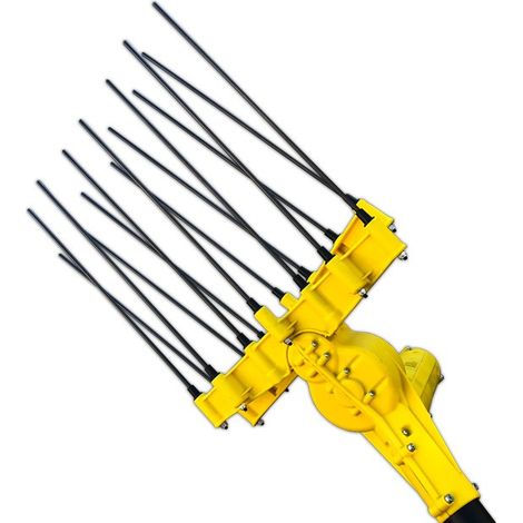 Abbacchiatore Elettrico Missile 14 Astine in Carbonio