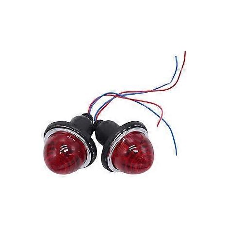 2 Stück Rücklicht/Bremslicht L594 LPB630 Blinkerleuchten wie Lucas L594 (Rot) (1/5)
