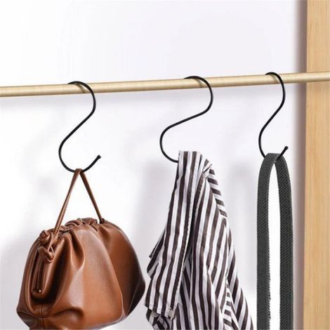50 Crochets de Cuisine en Métal, Crochets de Suspension, Organisateurs de Placard, Porte- à Main, Outils de Cuisine Pratiques (1/5)