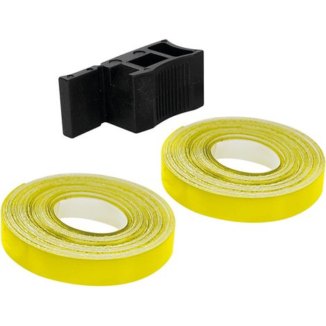 Wheel Stripe Fluo, profilo adesivo per cerchi ruota - Giallo (1/3)