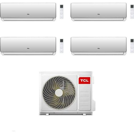 TCL Climatizzatore Condizionatore Inverter Quadri Split Elite F2 serie SN F2S0 9+9+12+12 con MT3240 Wi-Fi R-32 Classe A++