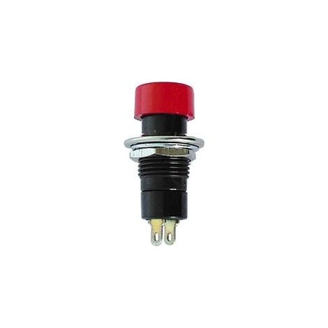 Bouton-poussoir off-on noir
