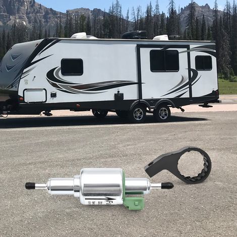 Diesel Standheizung Kraftstoff-Dosierpumpe 24V, Geräuscharm, Hohe Kompatibilität, Einfache Installation, Für Wohnmobil, LKW (1/5)