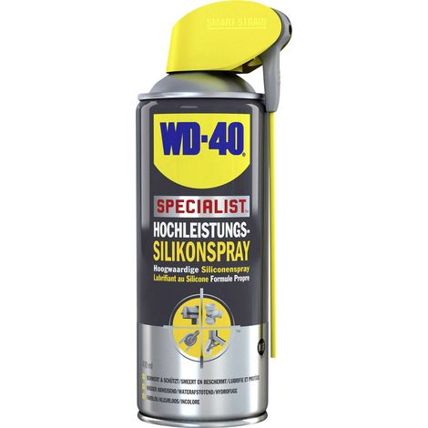 Wd-40 – Lubrifiant au silicone 400ml – Formule propre – Protection contre humidité et corrosion – Compatible métal, plastique, bois, caoutchouc (1/2)