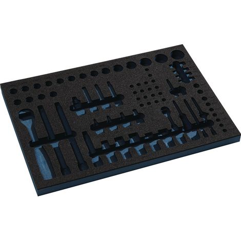 Werkzeugmodul Leereinlage 3/3-Modul 2000 871 254 71-tlg.TECWERK