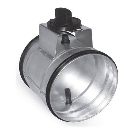 Registre de réglage galva à joint axe plastique 150 mm - DACAPJ150 - REGGALAPJD150 ECONONAME - REGGALAPJD150
