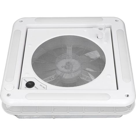Ventilateur de toit camping-car 12V 3,6W extracteur réversible avec éclairage LED pour plafond bateau (1/5)