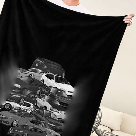 BL888 Couverture personnalisée avec logo Honda standard 140200cm (1/5)