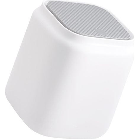 Schreibtisch-Mülleimer, Mini-Abfalleimer mit Deckel, Druckknopfverschluss, für Zuhause, Schlafzimmer, Arbeitszimmer, Weiß (1/5)