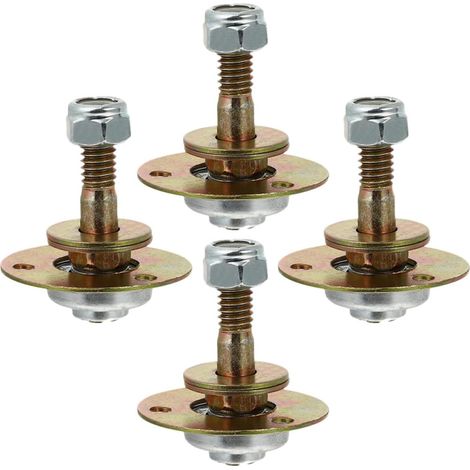 Kit de 4 Paliers de Bascule en Fer Doré pour Fauteuil à Bascule Pièces de Remplacement Faciles à Installer (1/5)