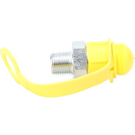 Ensemble de raccords hydrauliques Zg3/8 pour tuyau d'huile mécanique, raccord rapide en acier chromé (1/5)