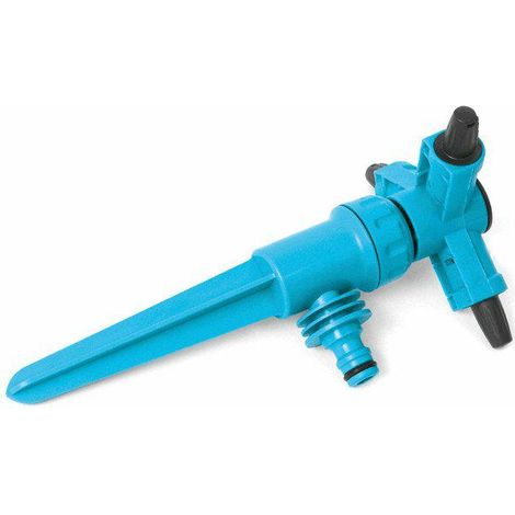 CELLFAST Aspersor De Riego Aspersor De Césped para Césped Flores Plantas 12 Boquillas Twister Basic