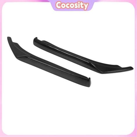 Cocosity séparateur de coin latéral de pare-chocs arrière 2 Pièces Diffuseur de Séparateur de Pare-chocs Arrière moto aileron (1/5)
