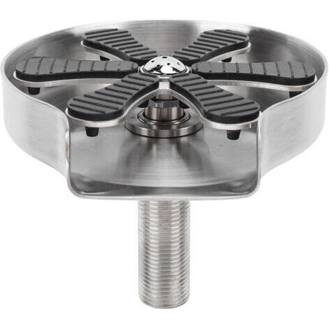 Lave-verres automatique haute pression, rinceur de verre, nettoyeur en acier inoxydable à poussoir, adapté aux éviers de cuisine de bar, pieds longs (1/4)