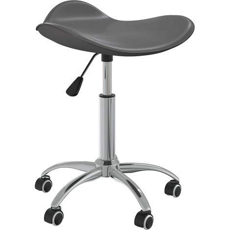 Chaise de salle à manger pivotante - Chaise à dîner Gris Similicuir BV852002 - BonneVie (1/5)
