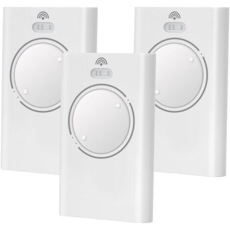 Lot de 3 Telecommande Portail 868MHz Compatible avec FAAC XT4 868 SLH LR, XT4 868 SLH, XT2 868 SLH LR, XT2 868 SLH (3pcs) (1/5)