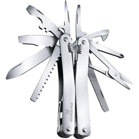 Navaja suiza Victorinox 27 funciones con funda de cuero (1/2)