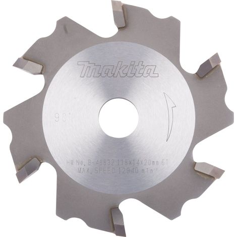 Makita B-48832 Nutfräser Hartmetall Produktabmessung, Ø 118 mm 1 Stück (1/3)