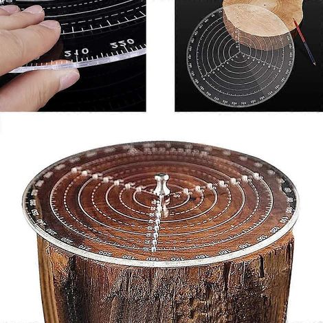 200 mm runder Acryl-Zentrierstift für das Drechseln (Quellenkarte)