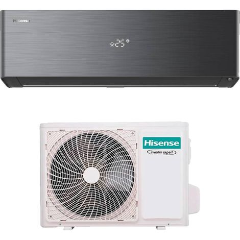 Climatiseur Hisense Energy Pro X 2,6 kW noir au R-32