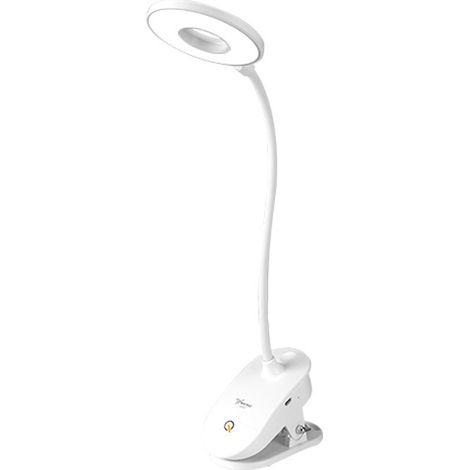 Pince sans fil lampe de Table étude Rechargeable LED lecture lampe de bureau USB lampe de Table lampes Flexo Table (1/5)