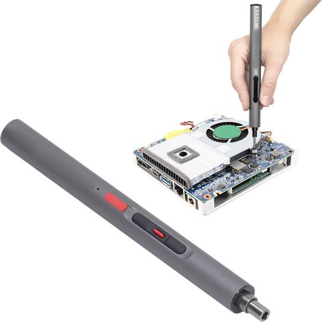 Tournevis électrique miniature de précision à couple élevé, adapté aux lunettes, montres, appareils photo, ordinateurs portables, drones, jouets, smartphones, produits électroniques, PS4, etc. (1/5)