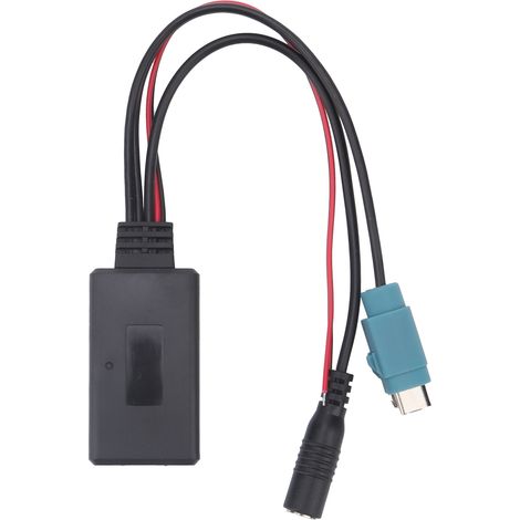 Autoradio Bluetooth Voiture Kit Mains Libres Adaptateur Sans Fil avec Microphone et Câble AUX pour Alpine KCE-236B, CDA-9852, E (1/5)
